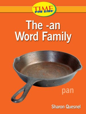 cover image of The -an Word Family